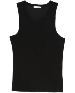 Entire studios Sheer Tank Top - Black