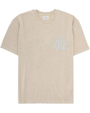 AMISH T-Shirt Con Logo - White