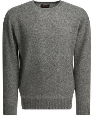 Beams Plus Cashmere Silk Knitwear - Gray