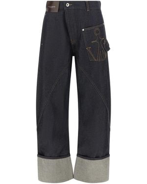 JW Anderson J.W.Anderson 'Twisted Workwear' Jeans - Blue