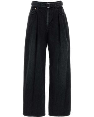 Sacai Denim Pants - Black