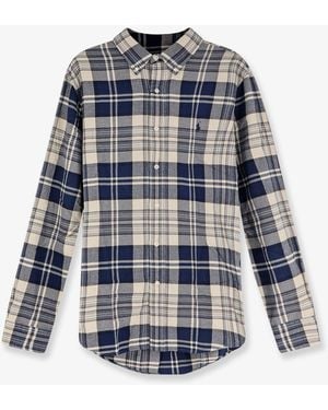 Polo Ralph Lauren Classic Fit Flannel Cotton Shirt - Blue
