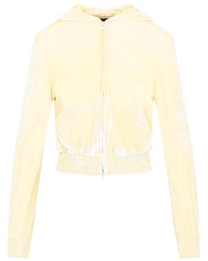 Balenciaga Fitted Zip-Up Hoodie - White