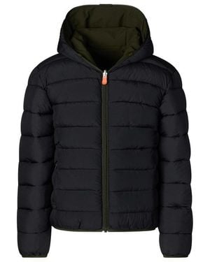 Save The Duck Hooded Jacket - Black