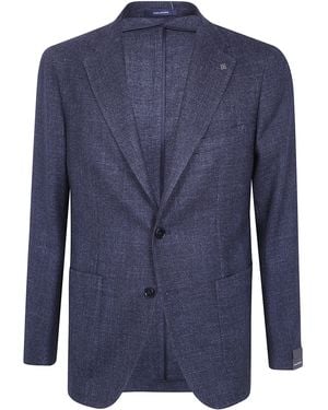 Tagliatore "Montecarlo" Single Breasted Jacket - Blue