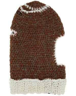 VITELLI Regenerated Yarns Balaclava - Brown