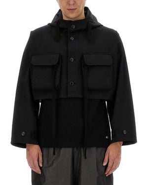 A.I.E. Cropped Jacket - Black