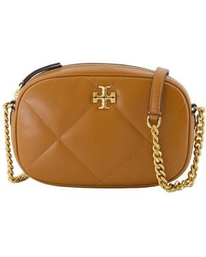 Tory Burch Kira Diamond Camera Crossbody - Brown