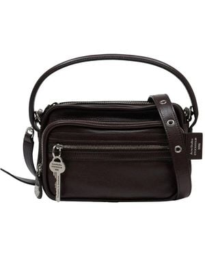 Acne Studios Camero Kit Leather Crossbody Bag - Black