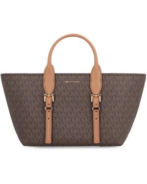 MICHAEL Michael Kors Moore Pvc Handbag - Brown