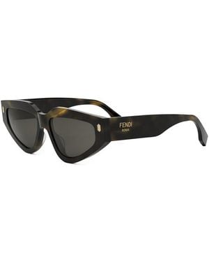 Fendi Roma Fe40163U 52A - Black