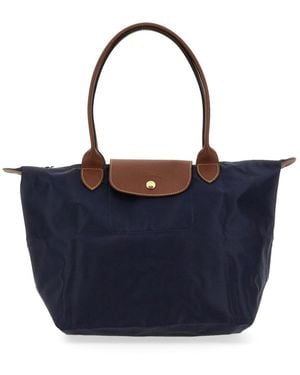 Longchamp Borsa Le Pliage Original Medium - Blue