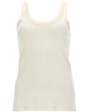 Lemaire Cotton Tank Top - White