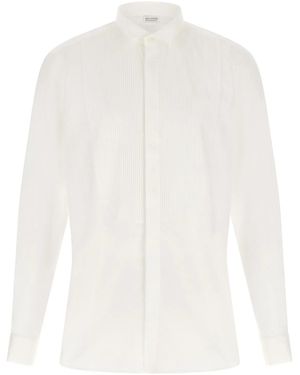 Pal Zileri Tuxedo Shirt - White