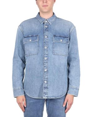 Bottega Veneta Denim Shirt - Blue