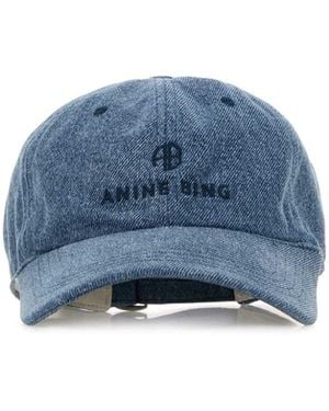 Anine Bing Jeremy Baseball Cap Ab - Blue