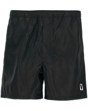 Valentino Garavani 'Chez Swimsuit - Black