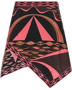 PUCCI 'Dune' Skirt - Red