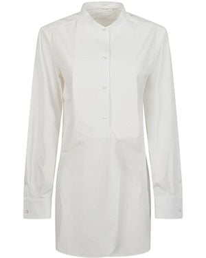 The Row Evette Long Shirt - White