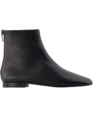TOTEME Contour Boots - Black