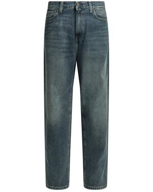 Carhartt Aaron Wide Leg Cotton Jeans - Blue