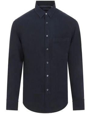 Canali Linen Shirt - Blue