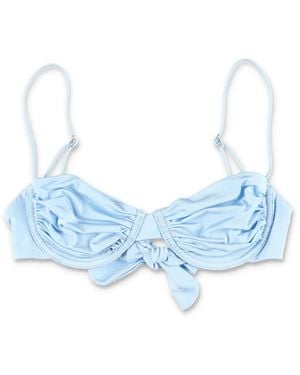BELAMER Olivia Balconette Bikini Top - Blue
