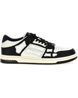Amiri 'Skel Top Low' Sneakers - Black
