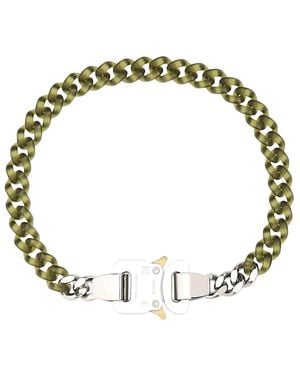 1017 ALYX 9SM Alyx Two-Tone Nylon And Metal Necklace - Metallic