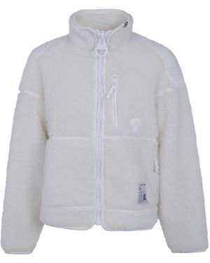 Maison Mihara Yasuhiro Wide Back Boa Blouson - Gray