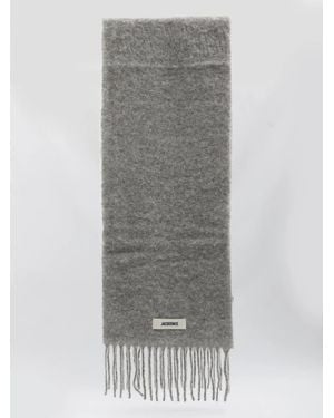 Jacquemus Carro Scarf - Gray