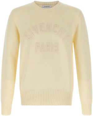 Givenchy Logo Sweater - Natural