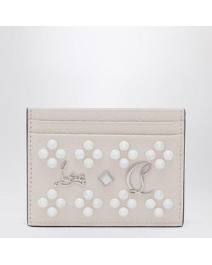 Christian Louboutin Kios Card Holder - White