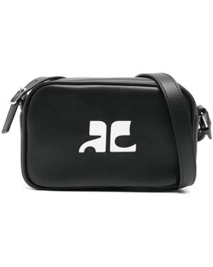 Courreges Courregès "Reedition" Camera Bag - Black
