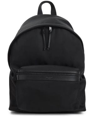 Saint Laurent City Backpack - Black