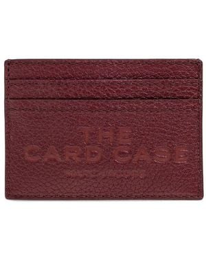 Marc Jacobs The Leather Card Case - Purple