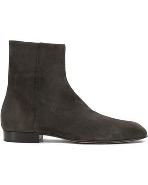 Pomme D'or Leather Cow Leather Boots - Black