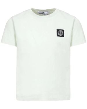 Stone Island T-Shirt With Logo - White