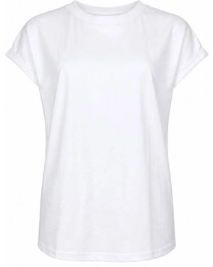 Eleventy Ivory Cotton Tee Shirt - White