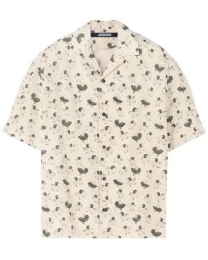 Jacquemus La Chemise Jean Shirt - Natural