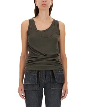 Helmut Lang Convertible Camisole Dress - Black