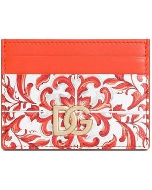 Dolce & Gabbana Dolce & Gabbana 3.5 Card Holder - Red
