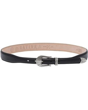 Adriano Meneghetti Belts Black - White