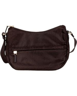 Borbonese Luna Small - Brown