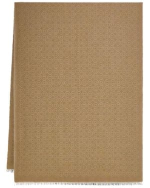 Ferragamo Wool Scarf - Natural