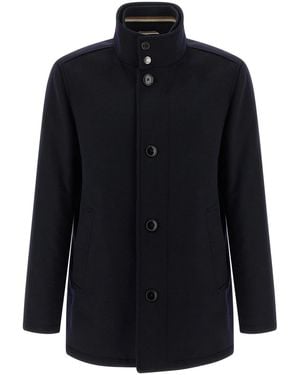 BOSS 'H-Coxtan-234' Coat - Blue
