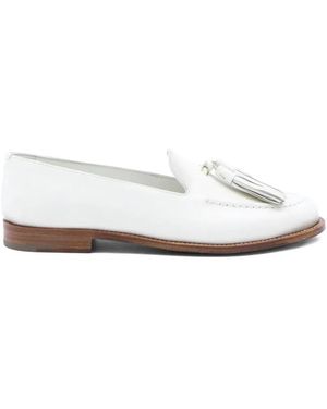 Church's Smooth Leather Loafers With Tassels - White