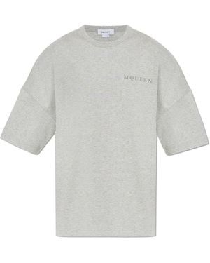 McQueen T-Shirts And Polos - White