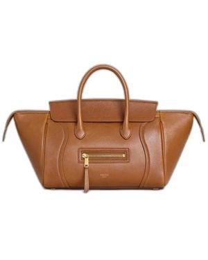 Celine Small New Luggage Bag - Brown