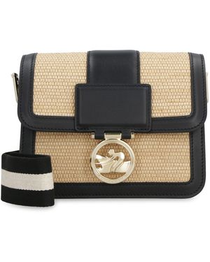 Longchamp S Box Crossbody Bag - Black